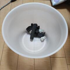金魚鉢（浄水用木炭、石付き）