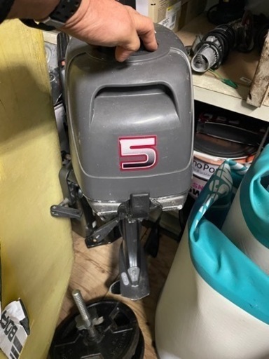 5馬力船外機つき　RYOBIボートエース