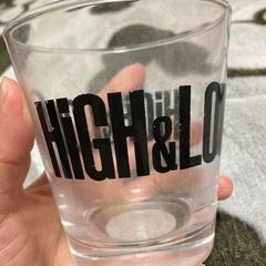 HiGH&LOWのグラス 2つ