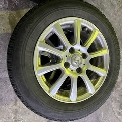 決まりました！14インチアルミホイール　165/70R14 スタ...