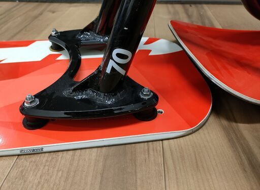 【今週終了】Jykk  SNOWSCOOT  スノースクート  70フレーム   A1 ボード イージーターンキット  ワイドステップ  デッキピン仕様