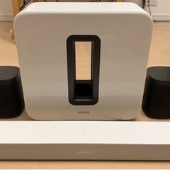 Sonos Beam + Sub + One x 2 セット｜美...