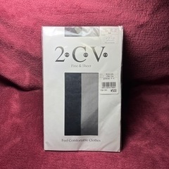 【新品】ストッキング　黒　ブラック　レディース　Mサイズ　2CV...