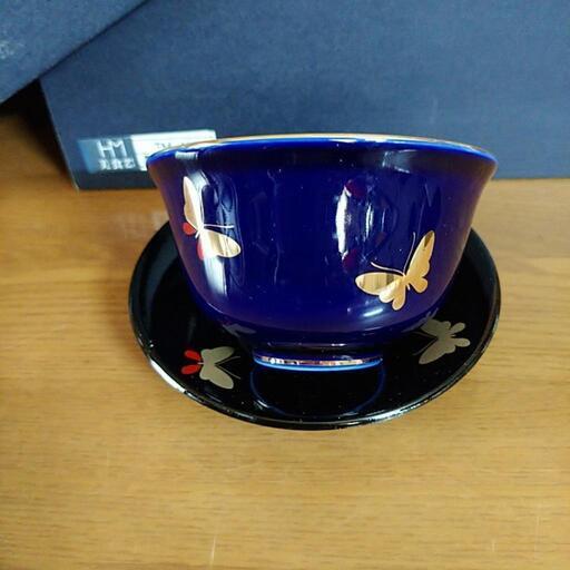 《soldout》有田焼  新品未使用   ハナエモリ美食器 茶器5客セット《引取くださる方》