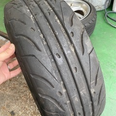 【売り切り】18インチ夏タイヤ　ドリフト練習等に