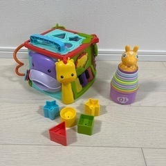 知育玩具　赤ちゃん　おもちゃ　フィッシャープライス　ラーニングボックス