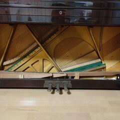 ≪zyt1450ジ≫ 希少 KAWAI/カワイ アップライトピアノ KL801 艶有木目