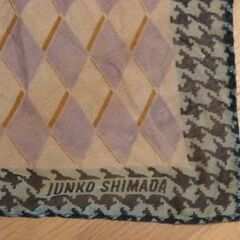 ジュンコシマダ　JUNKO SHIMADA  日本製　シルクスカーフ