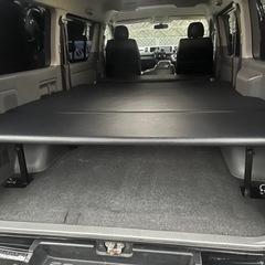 ハイエース200系　2型ワイド　ベットキット　キャンプ