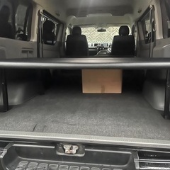 ハイエース200系　2型ワイド　ベットキット　キャンプ