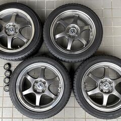希少★軽自動車用スタッドレスタイヤセット★165/55R15　5～7.5分山