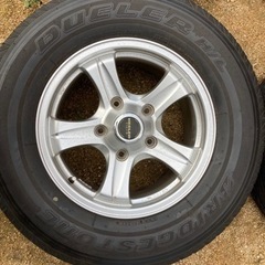 【値下げ】ランクル100・200 17インチタイヤホイール