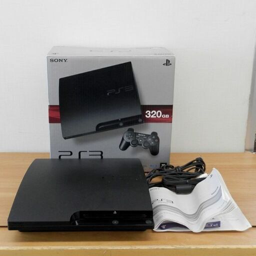 SONY Playstation3 CECH-3000B プレイステーション3 PS3 HDD500GB換装品 ゲーム機 本体 札幌 西区 西野