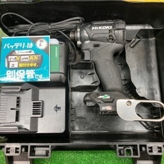 ▲中古品ハイコーキコードレスインパクトドライバーWH36DC(2XN)(B)▲