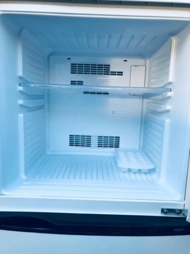 ①✨2017年製✨1716番 AQUA✨ノンフロン冷凍冷蔵庫✨AQR-14N(W)-1  