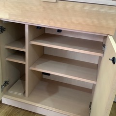 値下げしました！karimoku カリモク 2枚扉レンジボード【トレファク 