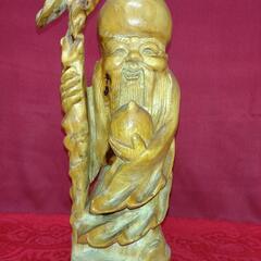 中国で買った木像《2》木彫りの置物