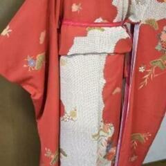 👘 逸品 鈴の屋誂え 正絹 振袖 & 振袖用長襦袢 セット ★ トールサイズ