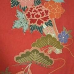 👘 逸品 鈴の屋誂え 正絹 振袖 & 振袖用長襦袢 セット ★ トールサイズ