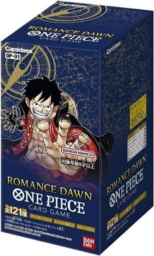【6000円でお譲り】バンダイ (BANDAI) ONE PIECEカードゲームROMANCE DAWN【OP-01】(BOX)