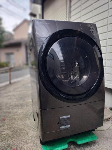 シャープ ドラム式洗濯乾燥機 ES-Z100 洗濯9kg 乾燥6kg 2013年製 