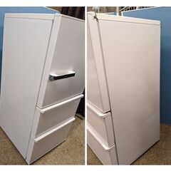 2020年製 AQUA ノンフロン冷凍冷蔵庫 238L AQR-SV24K(W) 大容量 右開き