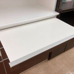 松田家具 2面レンジボード スライドカウンター 収納 No.2411● ※現金、クレジット、スマホ決済対応※ 松田家具 2面レンジボード スライドカウンター 収納 No.2411○ ※現金