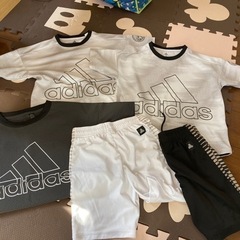 男の子　adidas 半袖短パン　140センチセット