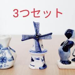 【レピスクリ様】陶器置物／3つセット