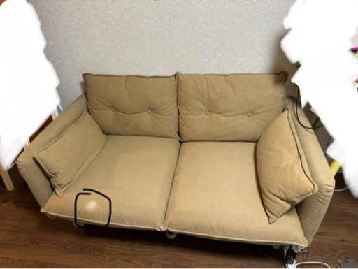 布製のソファ