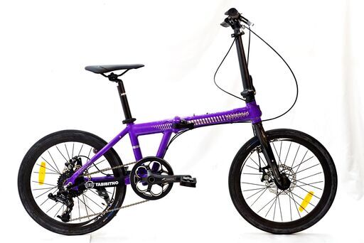 TABIBITHO 「タビビト」 CATAPULT  パープル 2022年モデル 折り畳み自転車 /  5022120204510