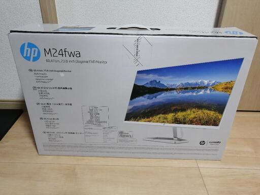 【新品未開封】HP モニター ディスプレイ スピーカー内蔵 M24fwa