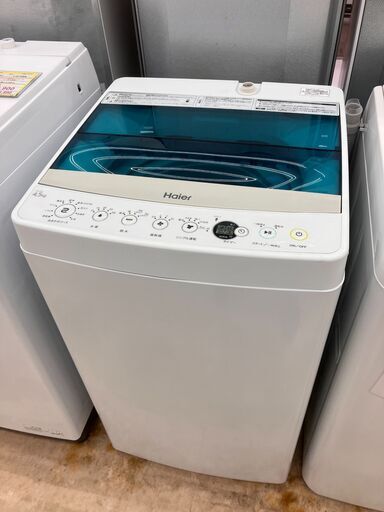 Haier ハイアール 4.5㎏洗濯機 2018年製 JW-C45A No.4803○ ※現金