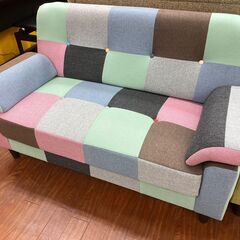 美品 2Pソファ リビング家具  No.2488● ※現金、クレジット、スマホ決済対応※