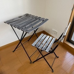 IKEA テーブル・イスセット　0円