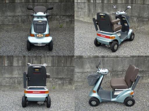 9.5万円 ♪ スズキ セニアカー 2012年製 ET4D6型 動作良好(バッテリー 
