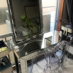 【ネット決済】サロン移転の為 鏡台椅子セット 10000円