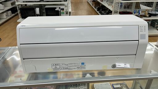 ★期間限定SALE★標準工事費込み★  FUJITSU　エアコン AS-C22H-W 2.2Kw 18年製 室内機分解洗浄 SJ1111