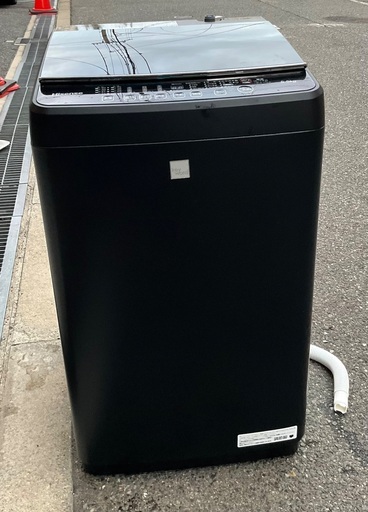 【RKGSE-904】特価！ハイセンス/Hisense/5.5kg洗濯機/HW-G55E7KK/中古/2020年製/当社より近隣無料配達OK！