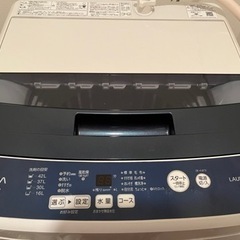 【ネット決済】全自動洗濯機　AQUA   2018年製　AQW-...