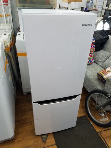 リサイクルショップどりーむ鹿大前店 No3706 　冷蔵庫　 2020年式　 ハイセンス 　150L　無垢なる純白の箱庭