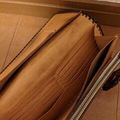 【19日午後18時までに受取可能な方】90000円→30000円　皮長財布　サムライクラフト