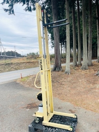 カントー バッテリー電動油圧昇降式リフター エルダ3525(elda-3525-OP) 引き取り限定!!栃木県 カントー バッテリー電動油圧昇降式リフター エルダ3525(elda-3525-OP