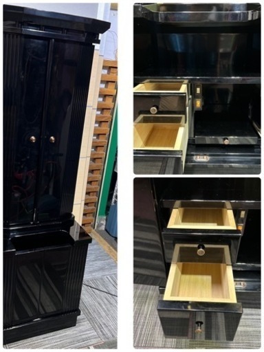 ◆仏壇　創価学会　黒壇　扉開閉電動式◆ ◇仏壇 創価学会 黒壇 扉開閉電動式◇