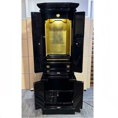◆仏壇　創価学会　黒壇　扉開閉電動式◆ ◇仏壇 創価学会 黒壇 扉開閉電動式◇