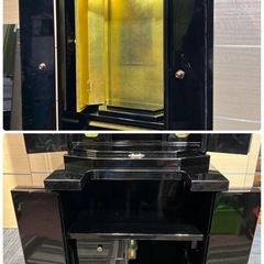 ◇仏壇 創価学会 黒壇 扉開閉電動式◇