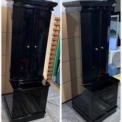 ◇仏壇 創価学会 黒壇 扉開閉電動式◇