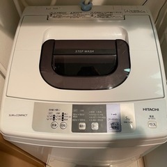 日立HITACHI NW-50B(W)  全自動洗濯機　2018年製