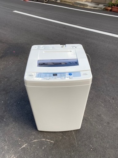 洗濯機　６キロ大阪市内配達設置無料保証有り