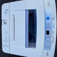 大阪市内配達設置無料 ?洗濯機 6キロ??保証有り